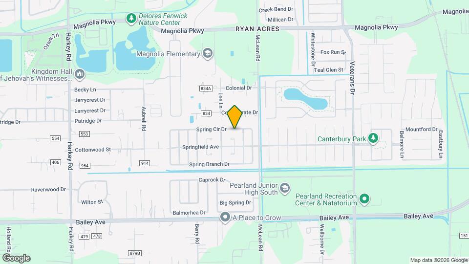 5106 Spring Cir Dr Map and Location Details