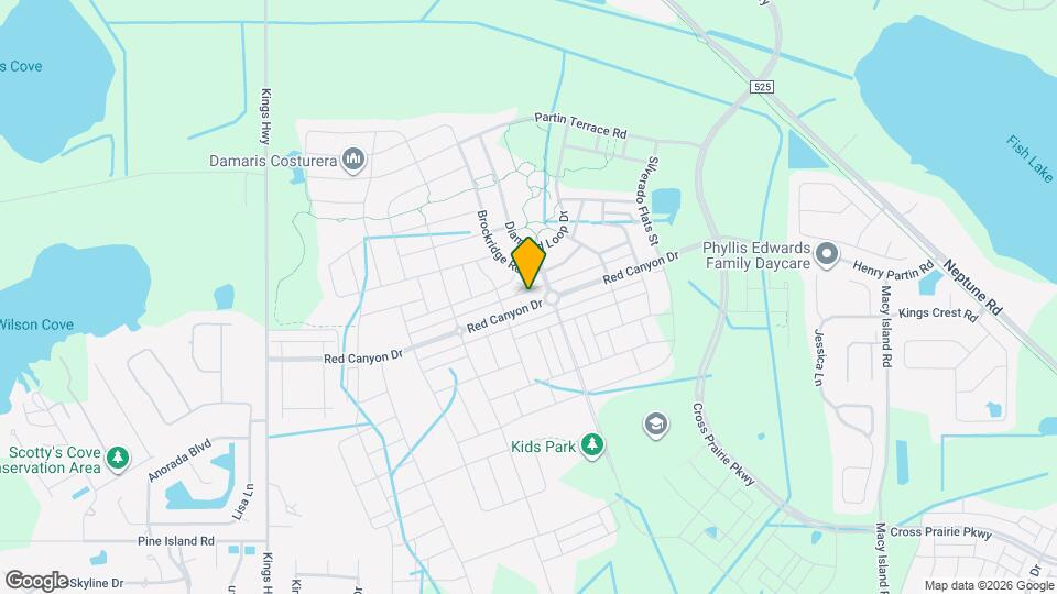 1889 Red Canyon Dr Map and Location Details