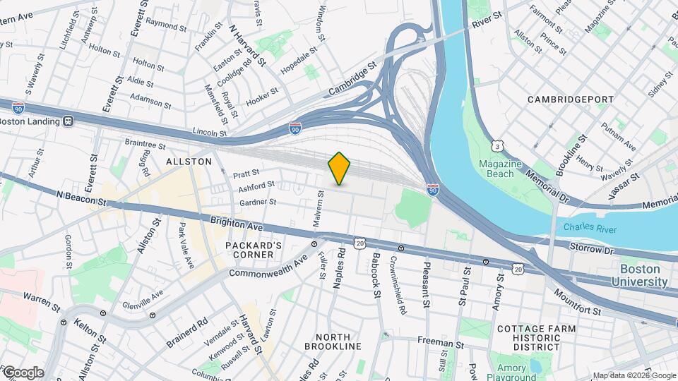 98 Ashford St Map and Location Details