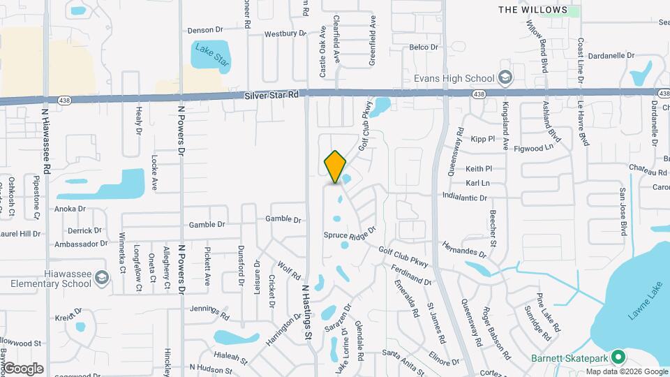 1639 Ridge Pointe Dr Map and Location Details