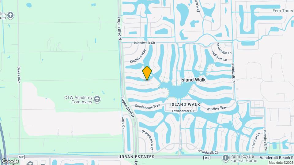 5163 Inagua Way Map and Location Details