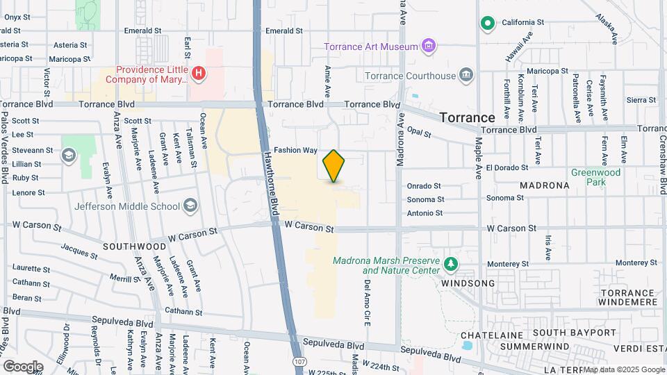 3525 W Carson St Mapa y Detalles de la Ubicación
