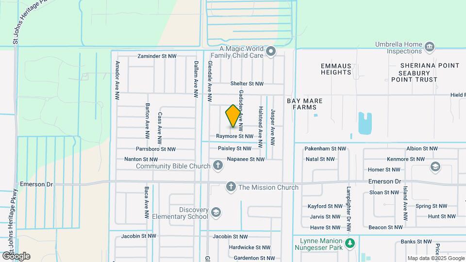 1511 Fairlee Ave NW Map and Location Details