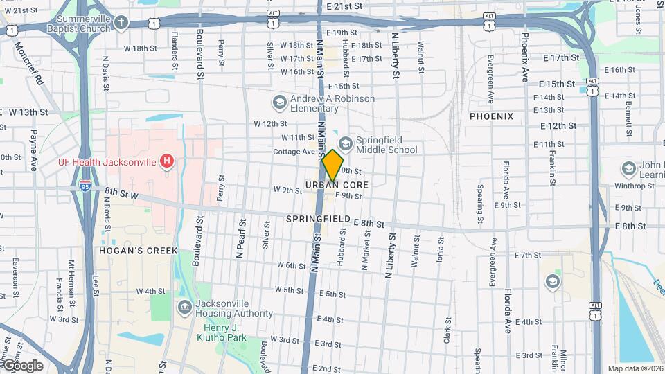 1918 Redell St Map and Location Details