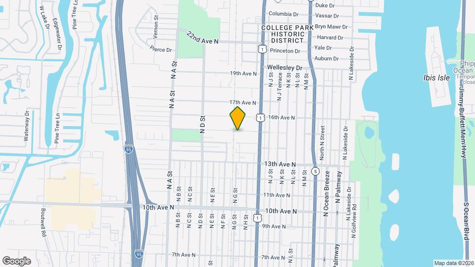 1147 15th Ave N Map and Location Details