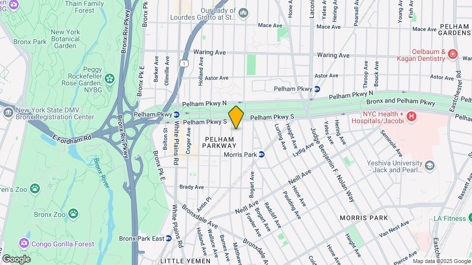 Pelham Parkway Towers Map and Location Details