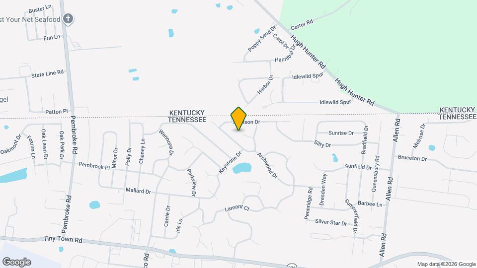 900 Fisher Ct Mapa y Detalles de la Ubicación