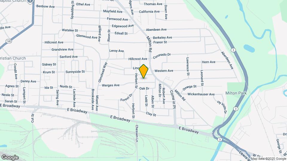 3410 Leo St Map and Location Details