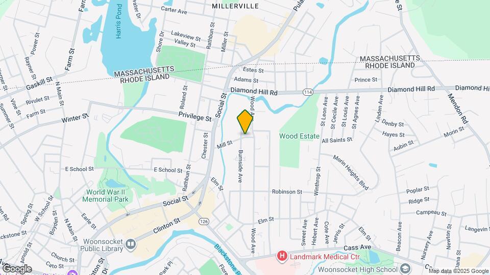 120 Mill St Map and Location Details