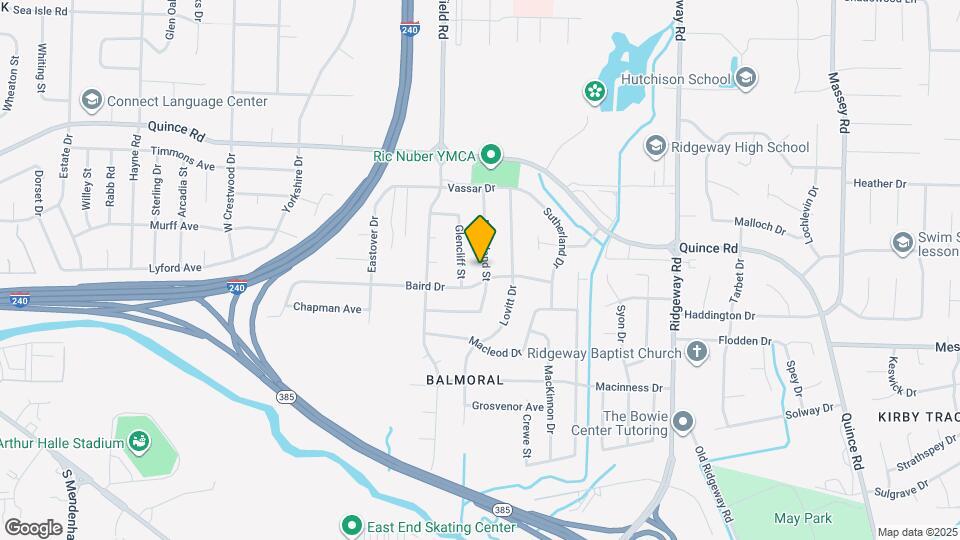 2349 Ridgeland St Map and Location Details