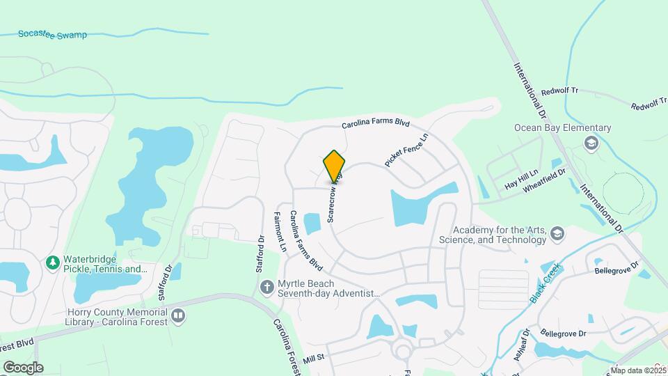 2800 Scarecrow Way Map and Location Details