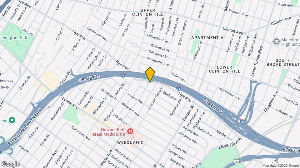 64 Schuyler Ave, Unit 2 Map and Location Details