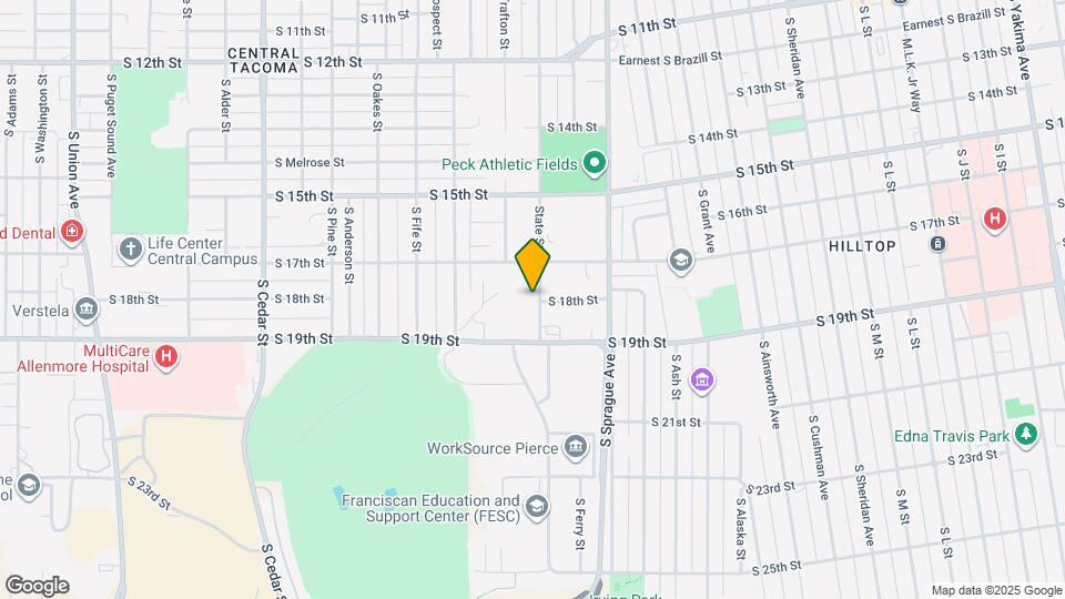 1724 S State St Map and Location Details