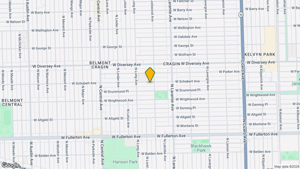 5315 W Schubert Ave Mapa y Detalles de la Ubicación