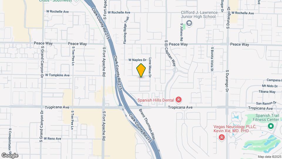 9156 Sangria Ln Map and Location Details