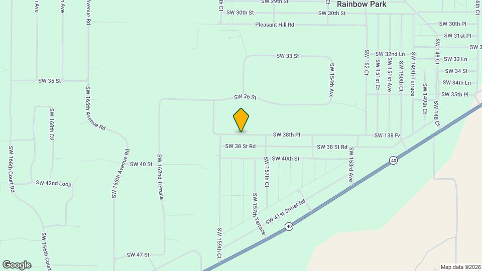 15854 SW 38th Pl Map and Location Details
