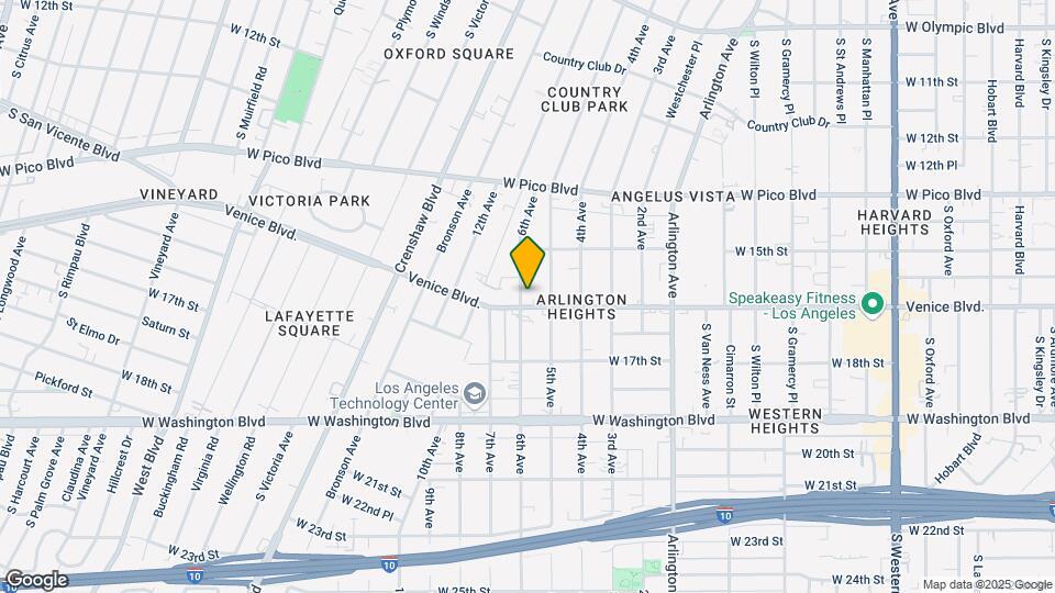 1552 6th Ave Map and Location Details