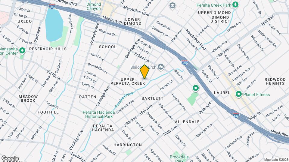 3018-3020 Maple Ave Map and Location Details