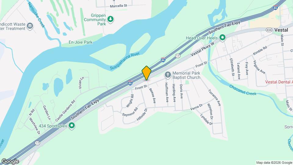 1200 Front St Map and Location Details