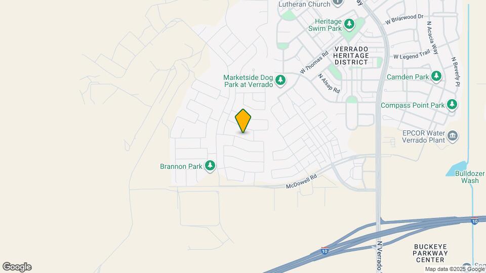 21206 W Granada Rd Map and Location Details