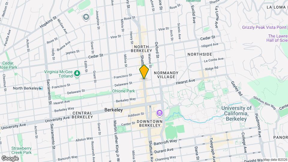 Hillside Village Map and Location Details