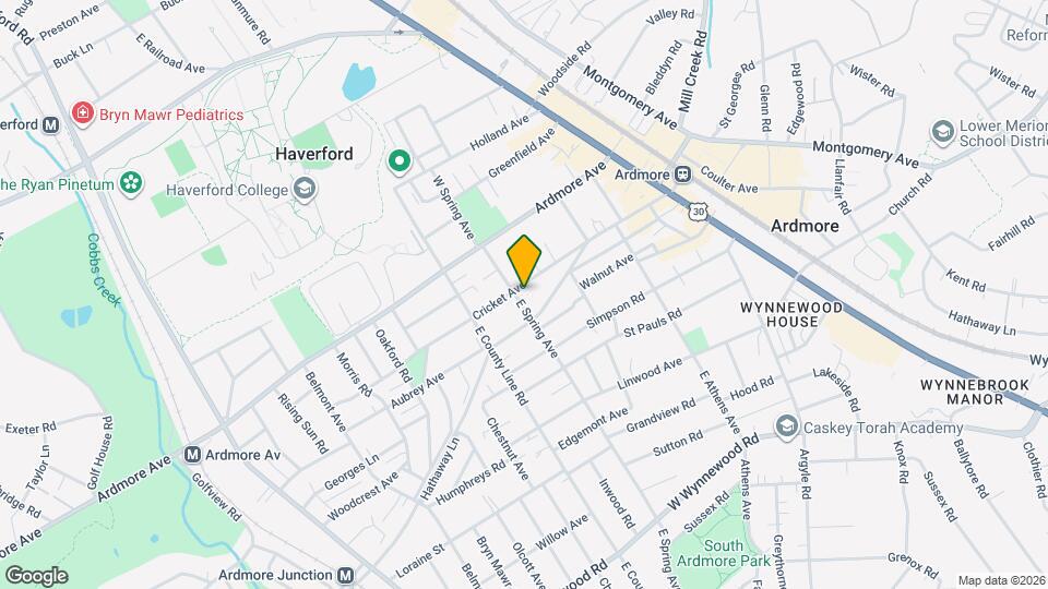 157 Cricket Ave, Unit #5 Mapa y Detalles de la Ubicación