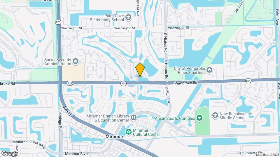 11340 SW 16th St Map and Location Details