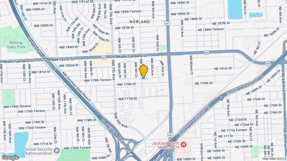 17921 NW 5th Ave Map and Location Details