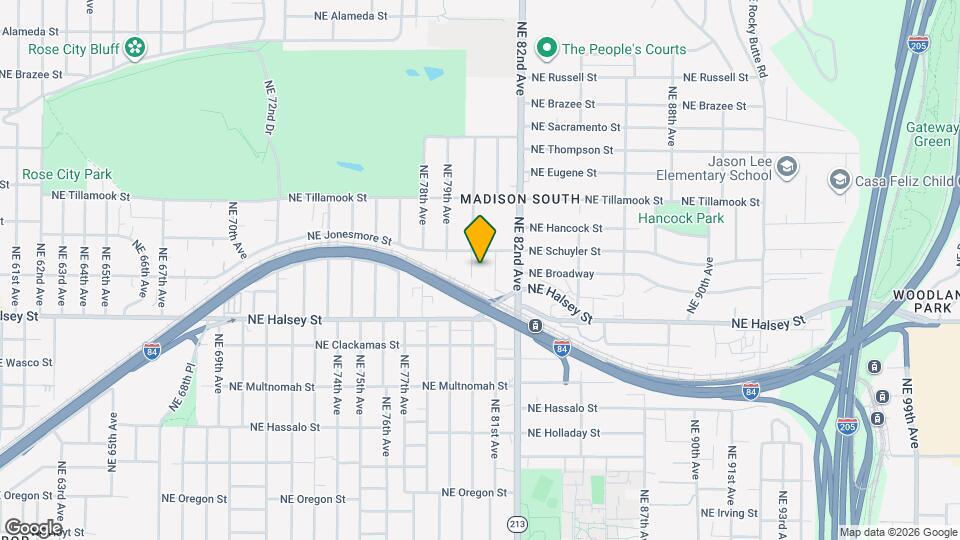 1698 NE 80th Ave Map and Location Details