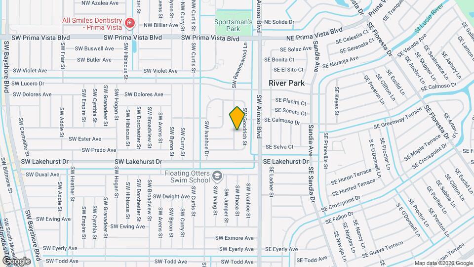 761 SW Ravenswood Ln Map and Location Details