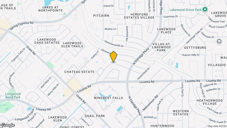 12903 Wincrest Ct Map and Location Details