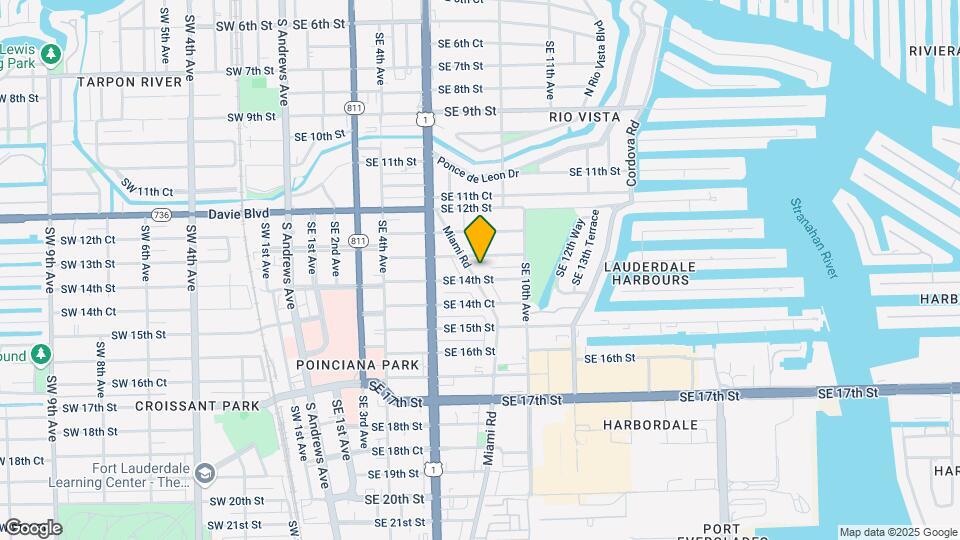 1320 Miami Rd Map and Location Details