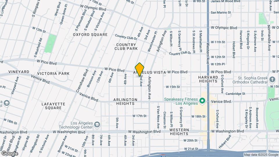 1325 2nd Ave Map and Location Details