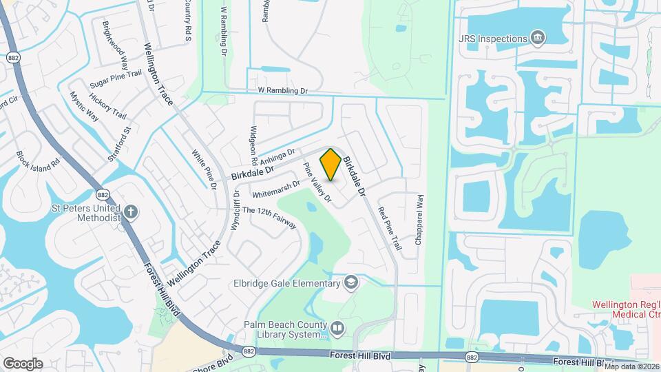 1379 Pinetta Cir Mapa y Detalles de la Ubicación