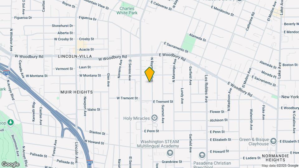 1985 N Raymond Ave Mapa y Detalles de la Ubicación