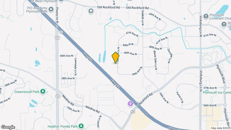 3957 Garland Ln N Map and Location Details