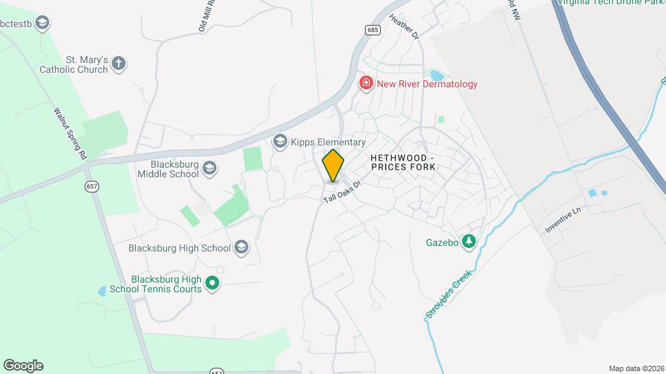 2714 Wellesley Ct Map and Location Details