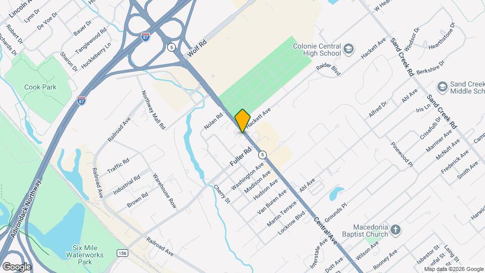 1368 Central Ave Mapa y Detalles de la Ubicación