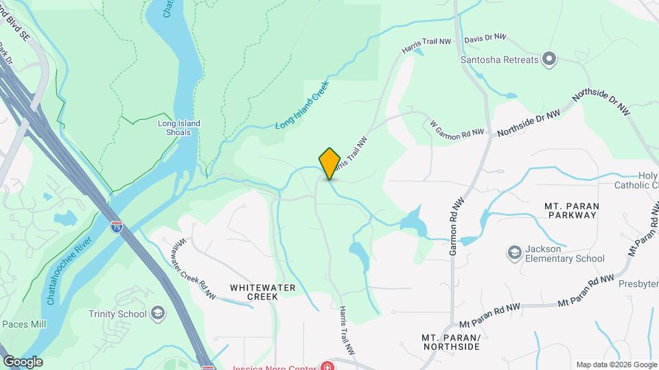 4475 Harris Trail NW Map and Location Details