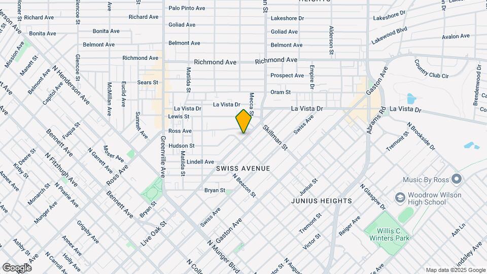 5709 Live Oak St Mapa y Detalles de la Ubicación