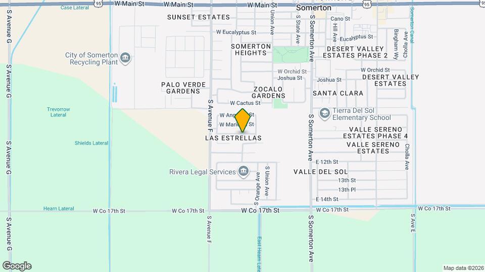 659 W Ramona St Map and Location Details