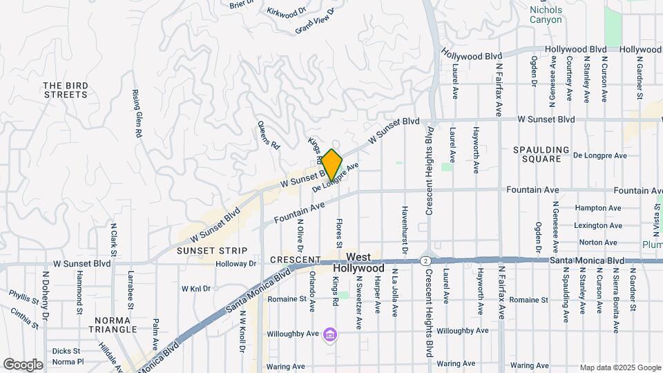 8400 De Longpre Ave, Unit 311 Map and Location Details