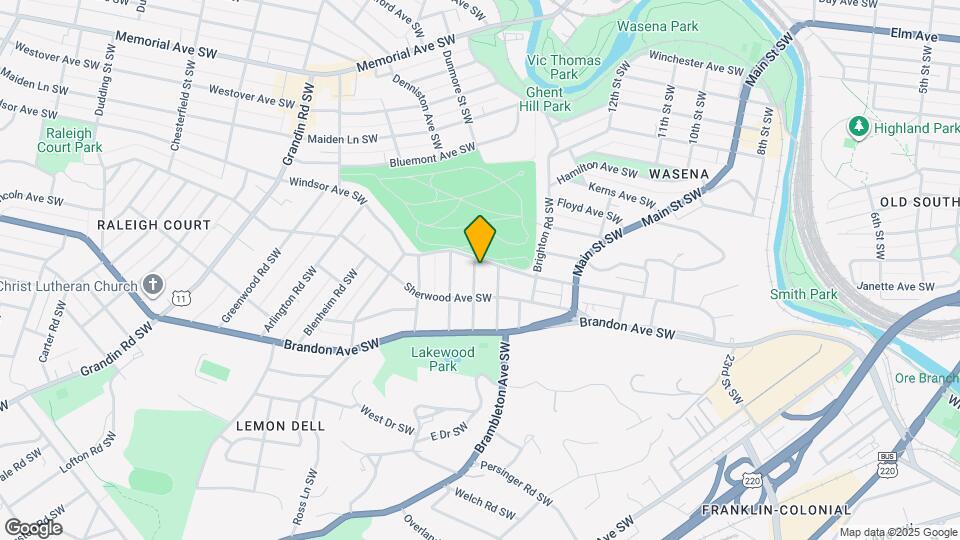 1812 Sheffield Rd SW Map and Location Details