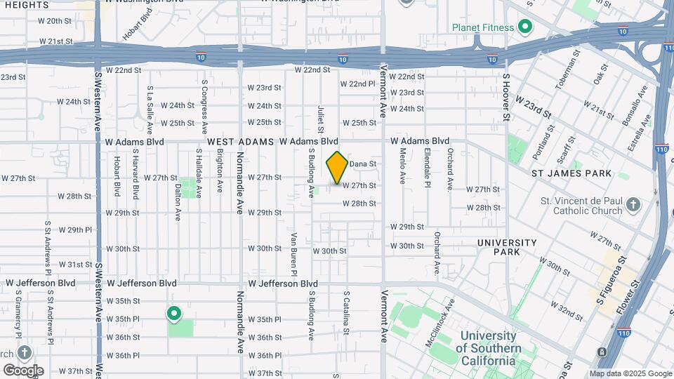 1492 W 27th St, Unit 1 Mapa y Detalles de la Ubicación