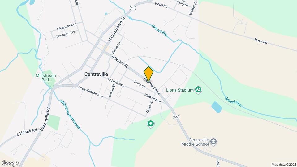 444 Railroad Ave Map and Location Details