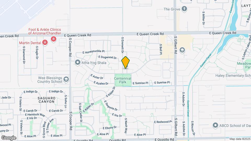 3320 S Nash Way Map and Location Details
