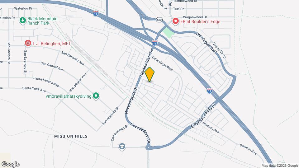 1519 Layla Crossing Ave Mapa y Detalles de la Ubicación