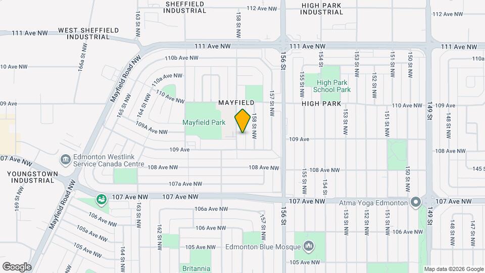 10921-10159 159 St NW Map and Location Details