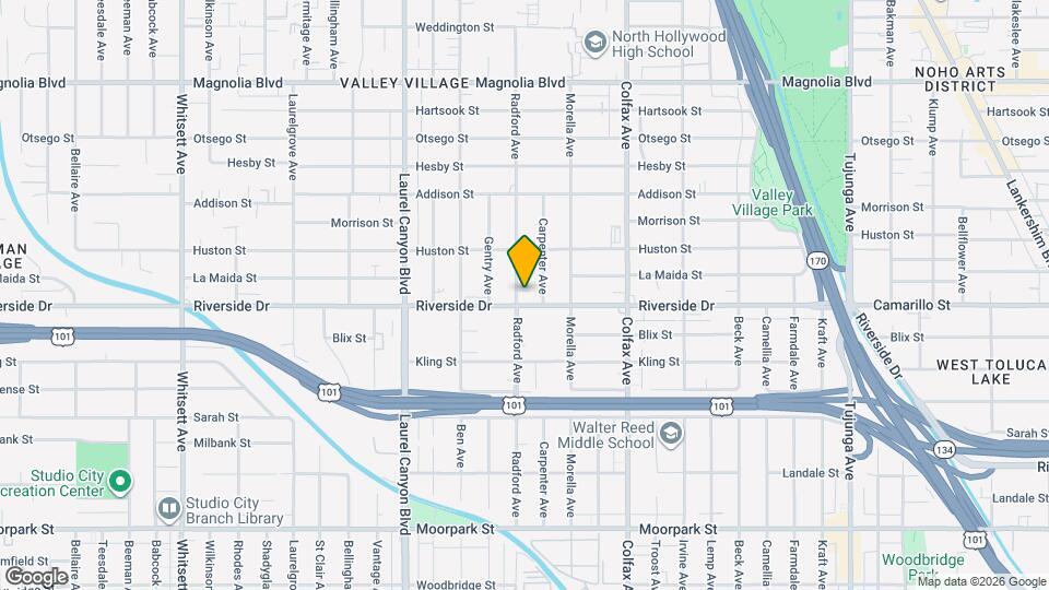 11857 W Flower Ln Map and Location Details