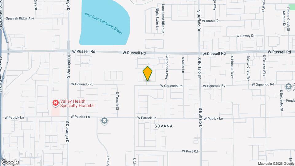 8135 Braavos Peninsula Ave Map and Location Details